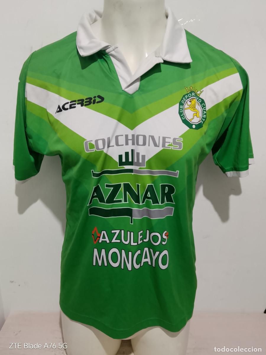 Coleccionismo deportivo: CD Cuarte Zaragoza camiseta futbol football shirt L 62cts