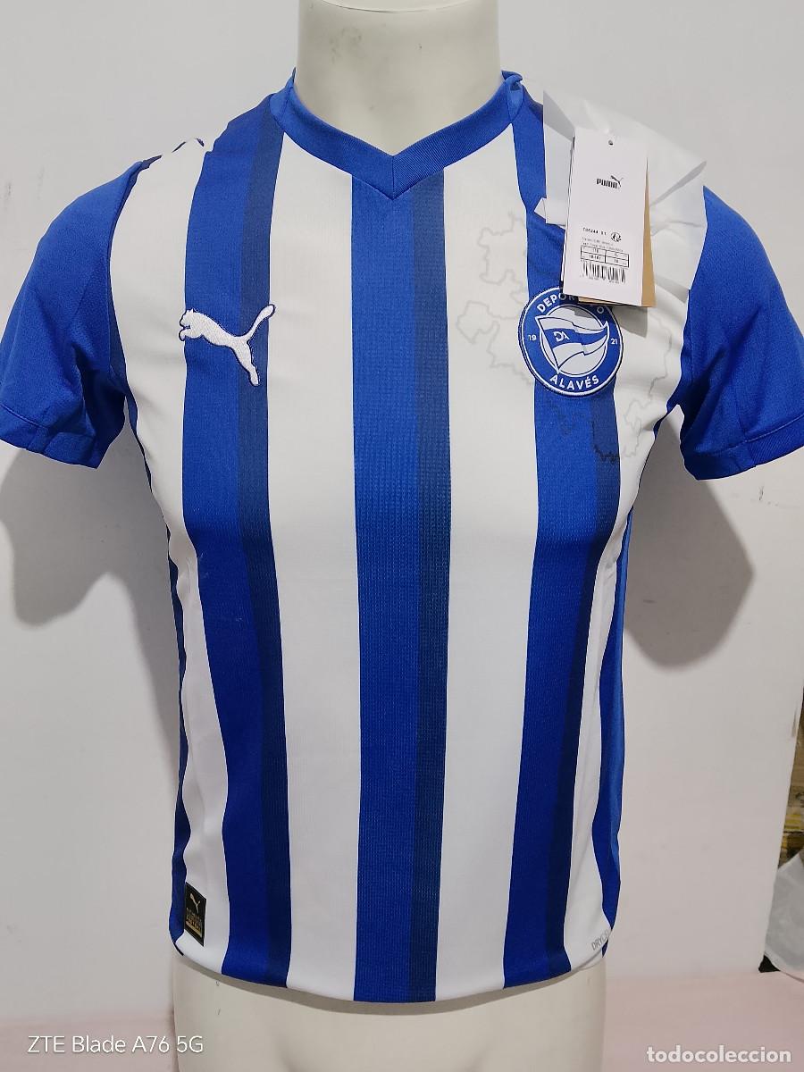 Coleccionismo deportivo: Deportivo Alaves camiseta futbol football shirt Nueva xs 50cts