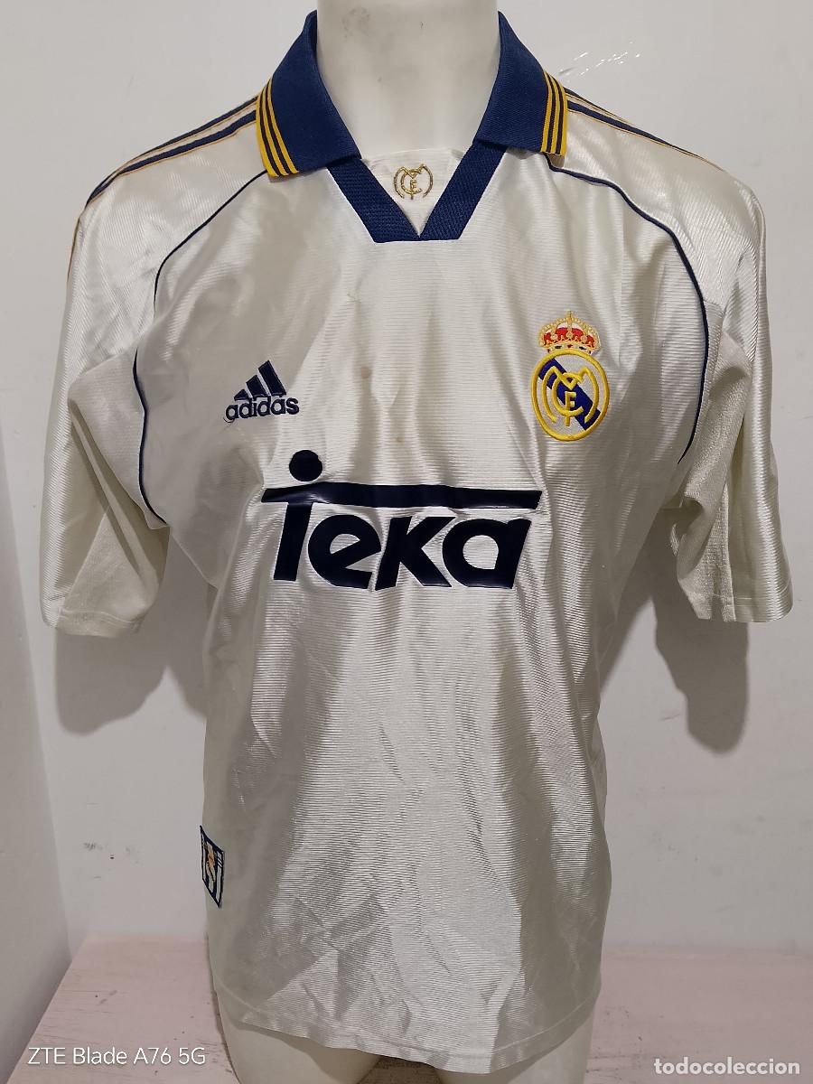 Coleccionismo deportivo: Real Madrid camiseta futbol football shirt L 60cts