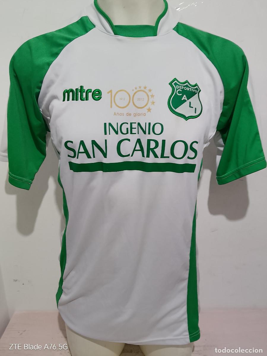 Coleccionismo deportivo: Deportivo Cali centenario camiseta futbol Colombia football shirt L 57cts
