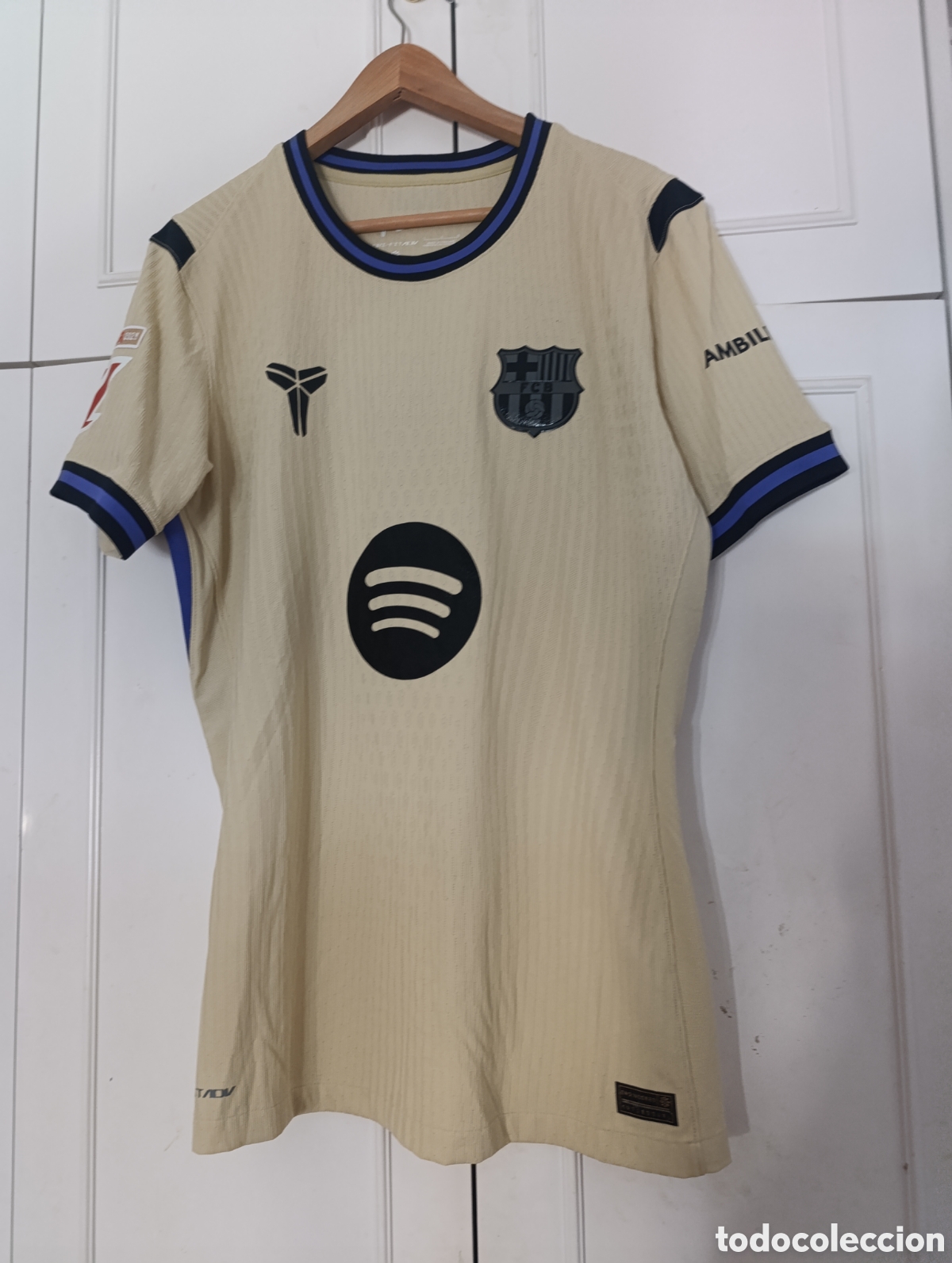 Coleccionismo deportivo: Camiseta matchworn FC Barcelona