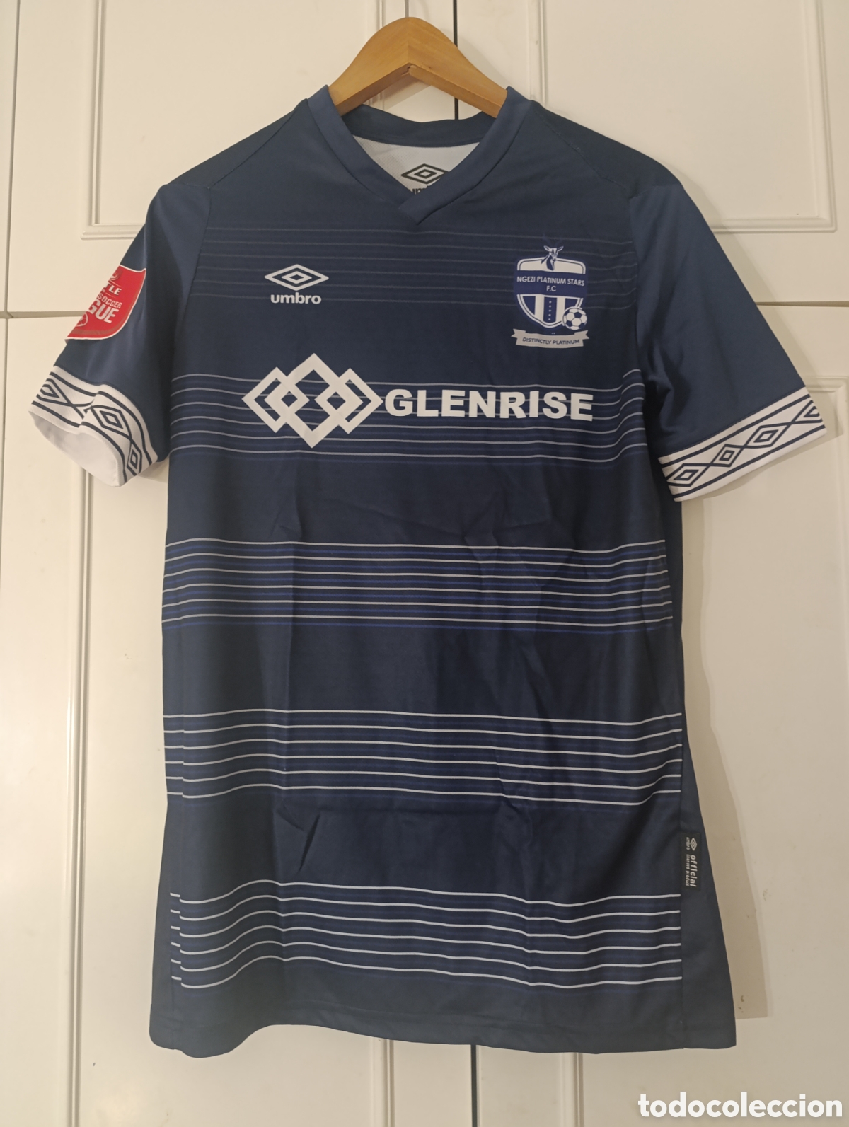 Coleccionismo deportivo: Camiseta matchworn FC Ngezi Platinum de Botswana