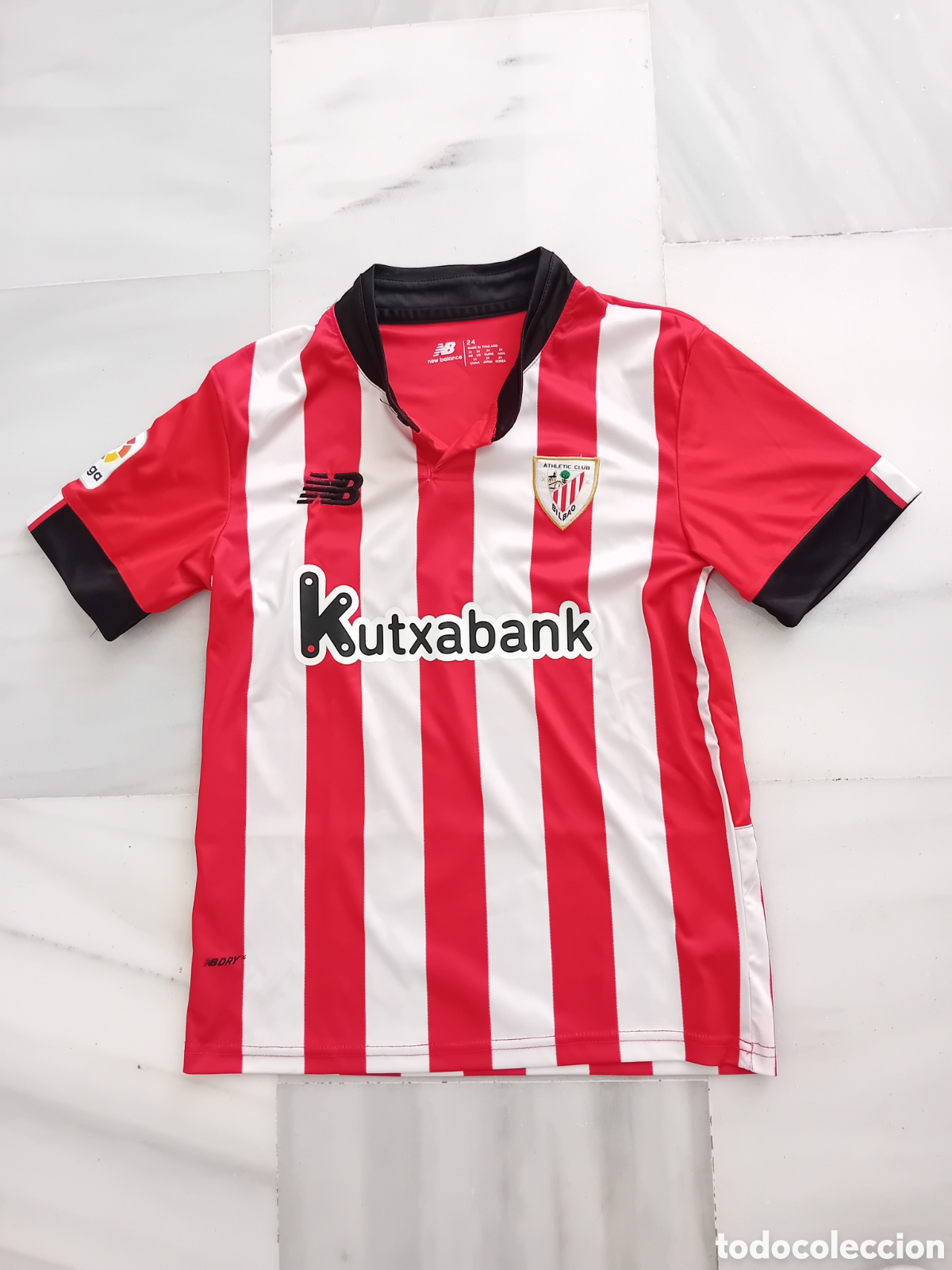 Coleccionismo deportivo: CAMISETA NI&Ntilde;O FUTBOL BILBAO