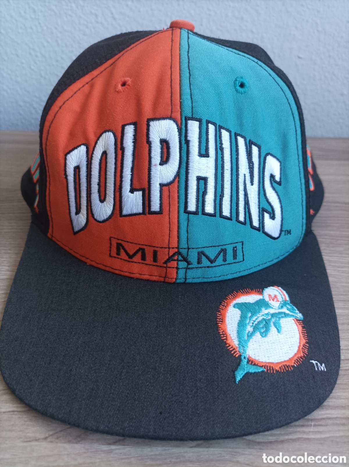 Colecionismo desportivo: Gorra Vintage Miami Dolphins 90,s NFL Team one size Amcap