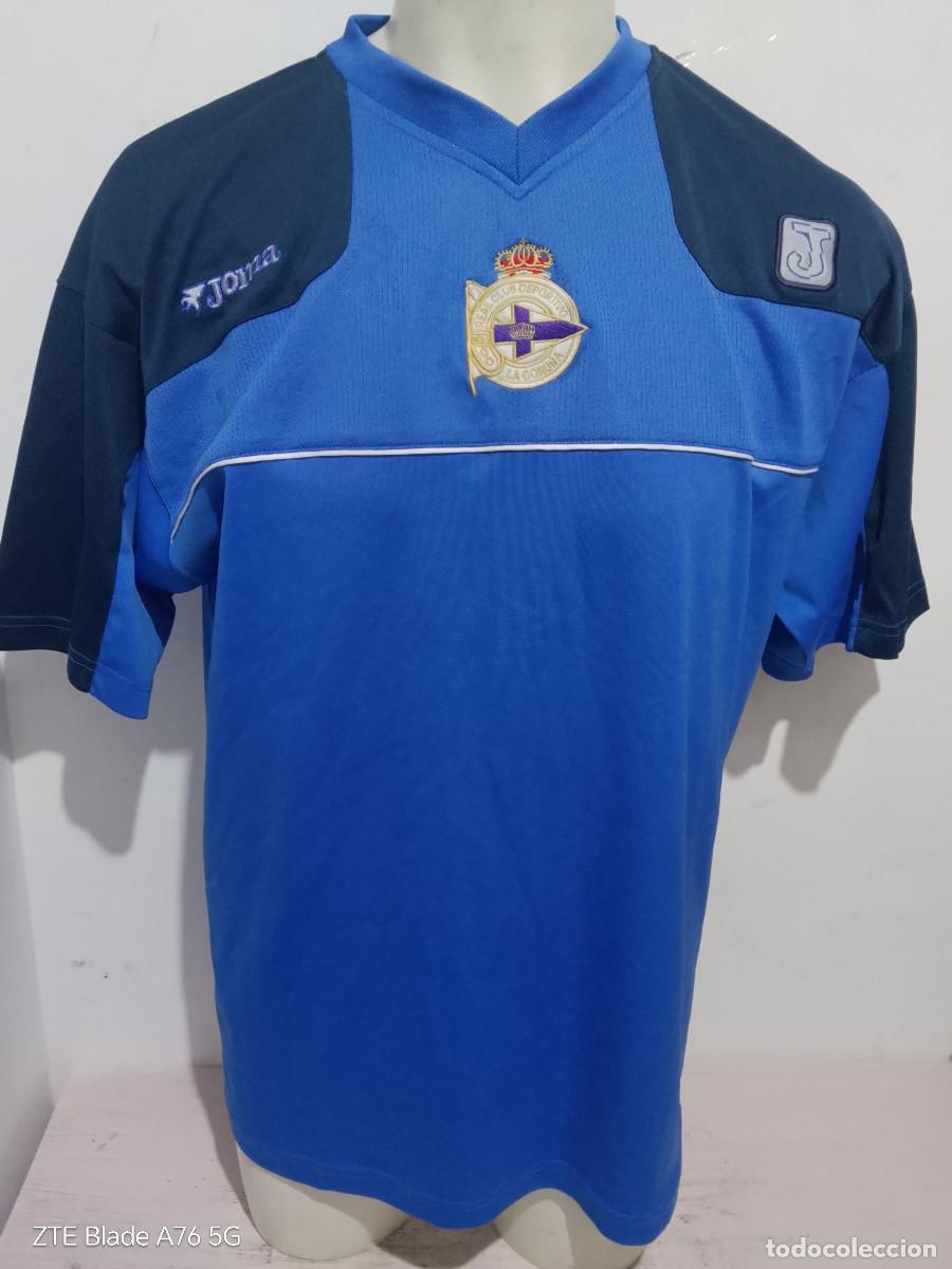 Colecionismo desportivo: Deportivo de la Coru&ntilde;a camiseta futbol football shirt xl 64cts