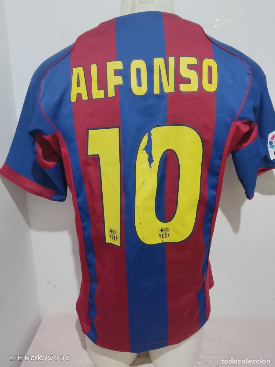 Collectionnisme sportif: FC Barcelona camiseta futbol football shirt dorsal fans M 57cts