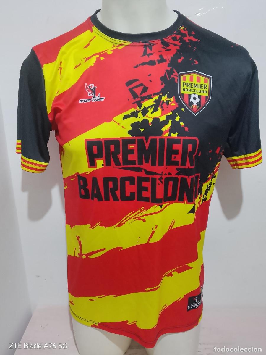 Colecionismo desportivo: Premier barcelona camiseta futbol football shirt catalunya senyera L 56ts