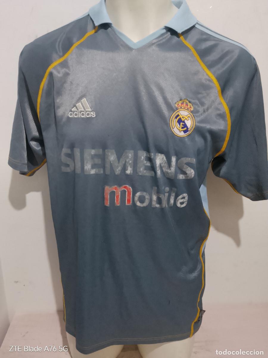 Coleccionismo deportivo: Real Madrid camiseta futbol football shirt (tara sponsor) M 58cts