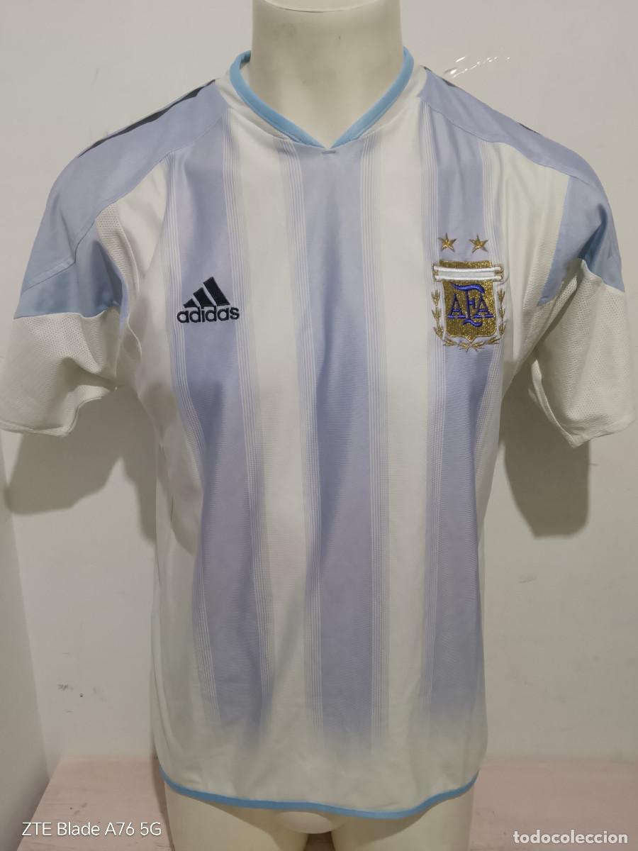 Coleccionismo deportivo: Argentina seleccion camiseta futbol football shirt M 55cts