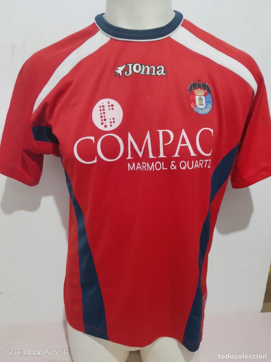 Coleccionismo deportivo: UD tavernes Valencia camiseta futbol football shirt match worn M-L 58cts