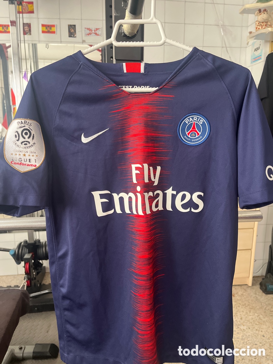 Coleccionismo deportivo: Camiseta Mbapp&eacute; 7 psg - Foto 2