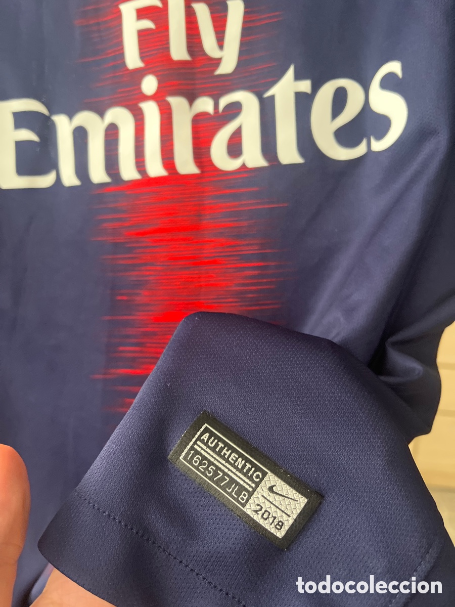 Coleccionismo deportivo: Camiseta Mbapp&eacute; 7 psg - Foto 5