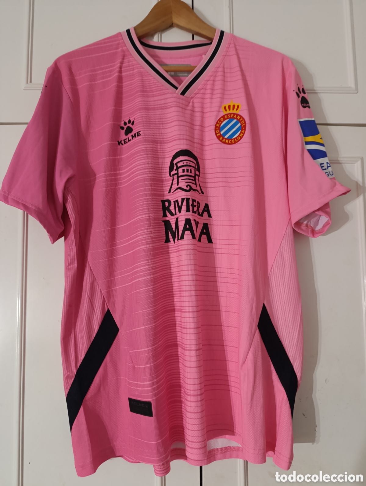 Sports collectibles: Camiseta matchworn RCE Espanyol de Barcelona