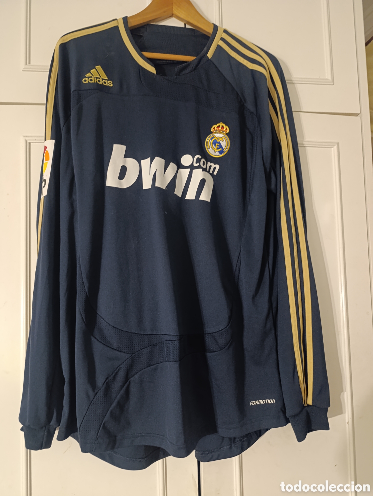 Sports collectibles: Camiseta matchworn Real Madrid CF Heinze