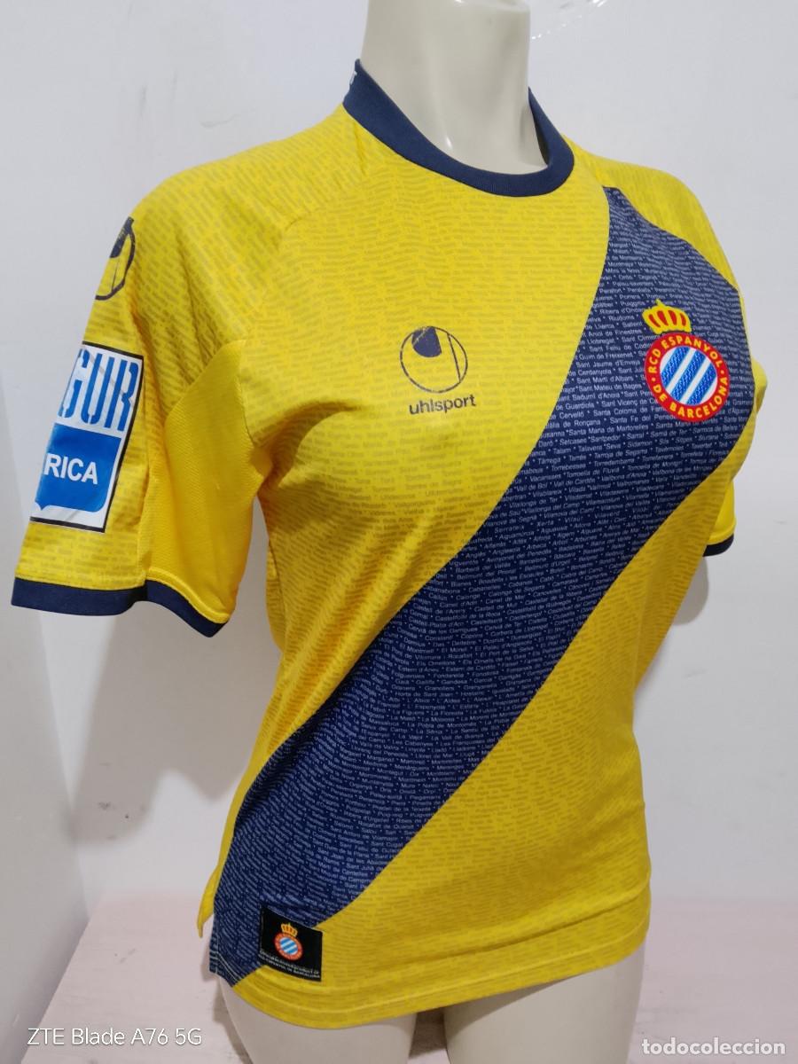 Sports collectibles: Marta Cubi RCD Espanyol match worn feminas camsieta futbol football shirt chica mujer s 46cts