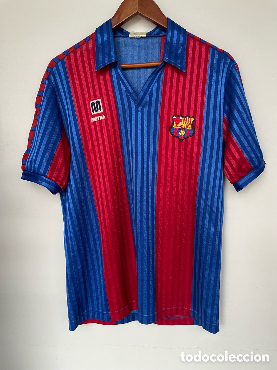Coleccionismo deportivo: Camiseta Meyba FC Barcelona