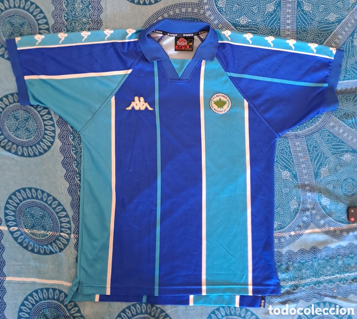 Coleccionismo deportivo: Camiseta Kappa FC Nacional Bucuresti 1999-2000 Vintage ⚽ Camiseta vintage del FC Nacional Bucuresti