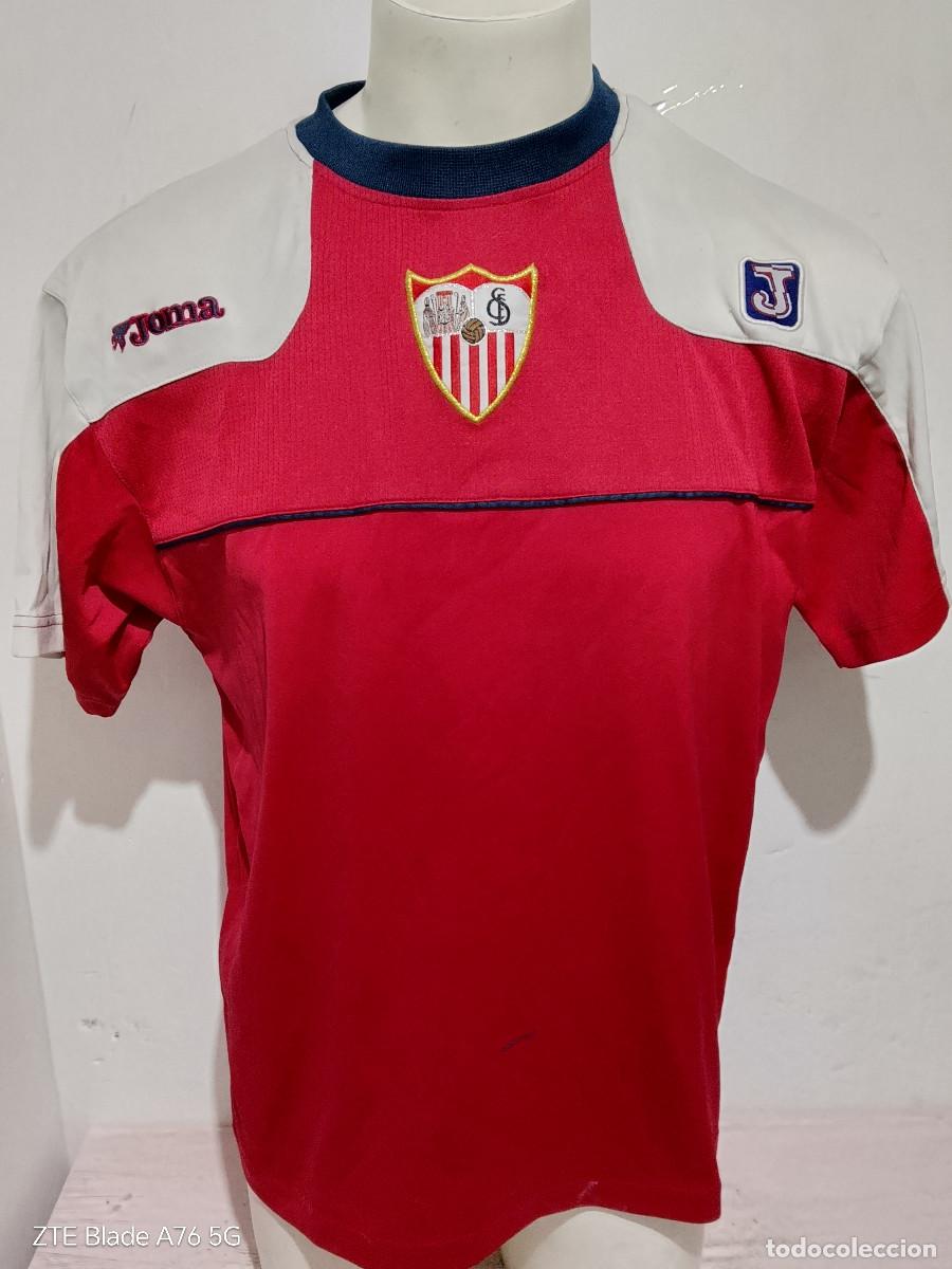 Coleccionismo deportivo: Sevilla fc camiseta futbol football shirt m 60cts