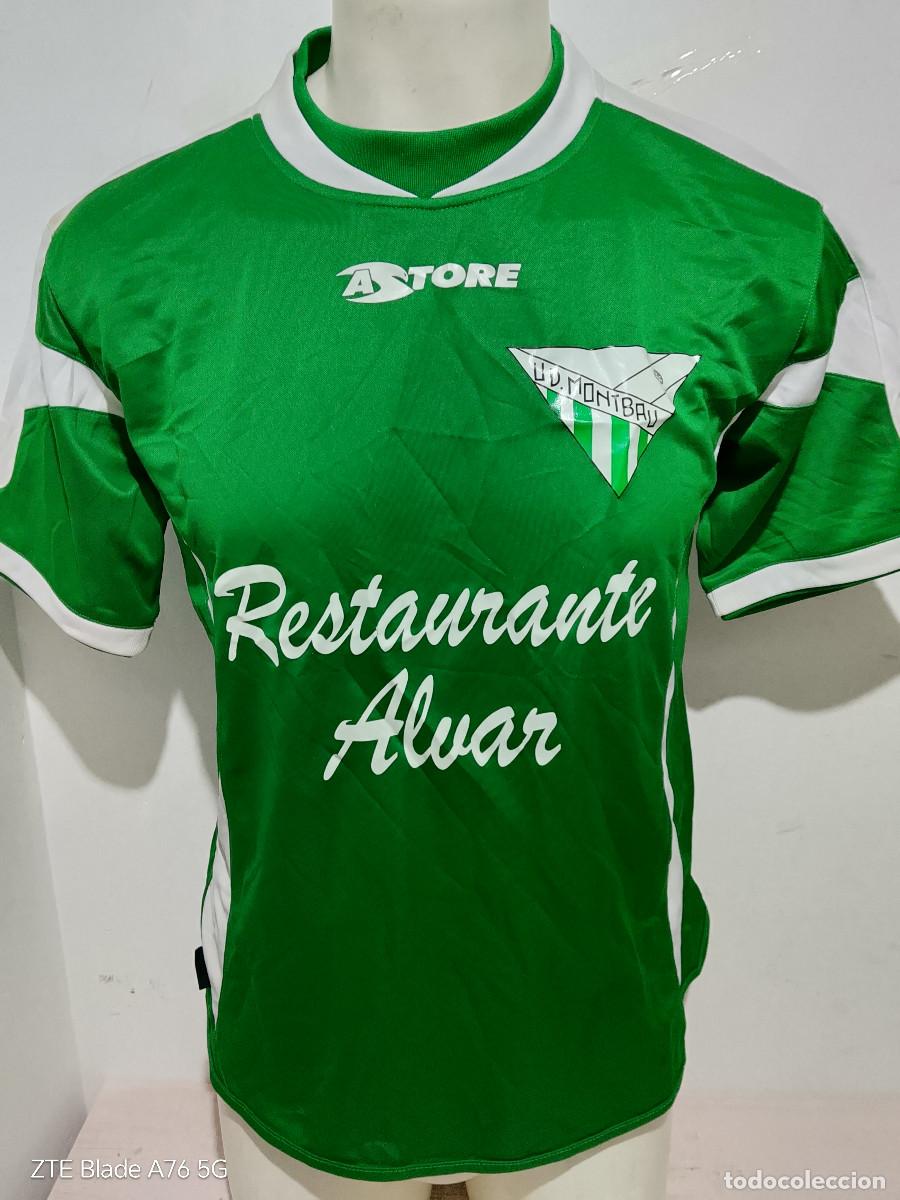 Coleccionismo deportivo: UD Montbau Barcelona camiseta futbol football shirt Catalunya M 54cts