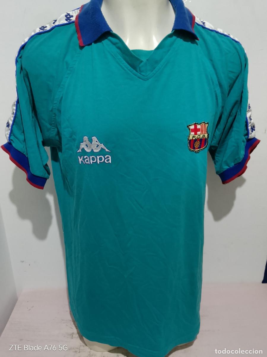 Coleccionismo deportivo: FC Barcelona 1994 kappa jerset shirt entrenamiento training football futbol shirt xl 58cts for playe