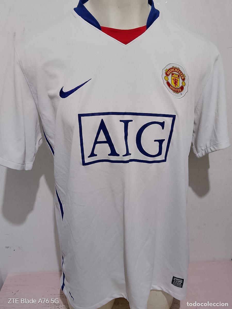 Coleccionismo deportivo: Manchester utd camiseta futbol football shirt xl 64cts