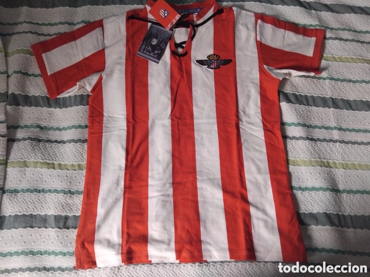 Coleccionismo deportivo: Camiseta Atl.Madrid Aviaci&oacute;n 1939 talla L