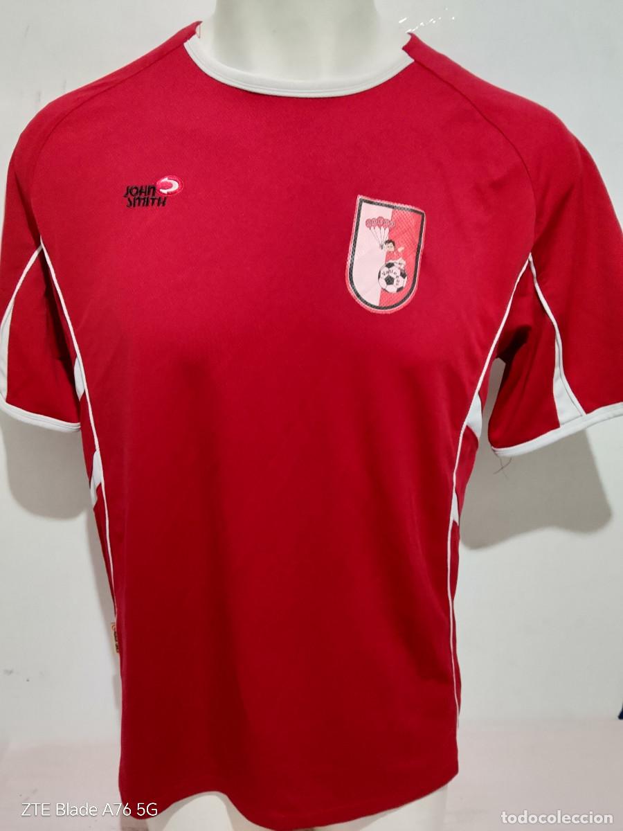 Coleccionismo deportivo: Asociaci&oacute;n Deportiva Adepo Palomeras Vallecas camiseta futbol Madrid L 60cts
