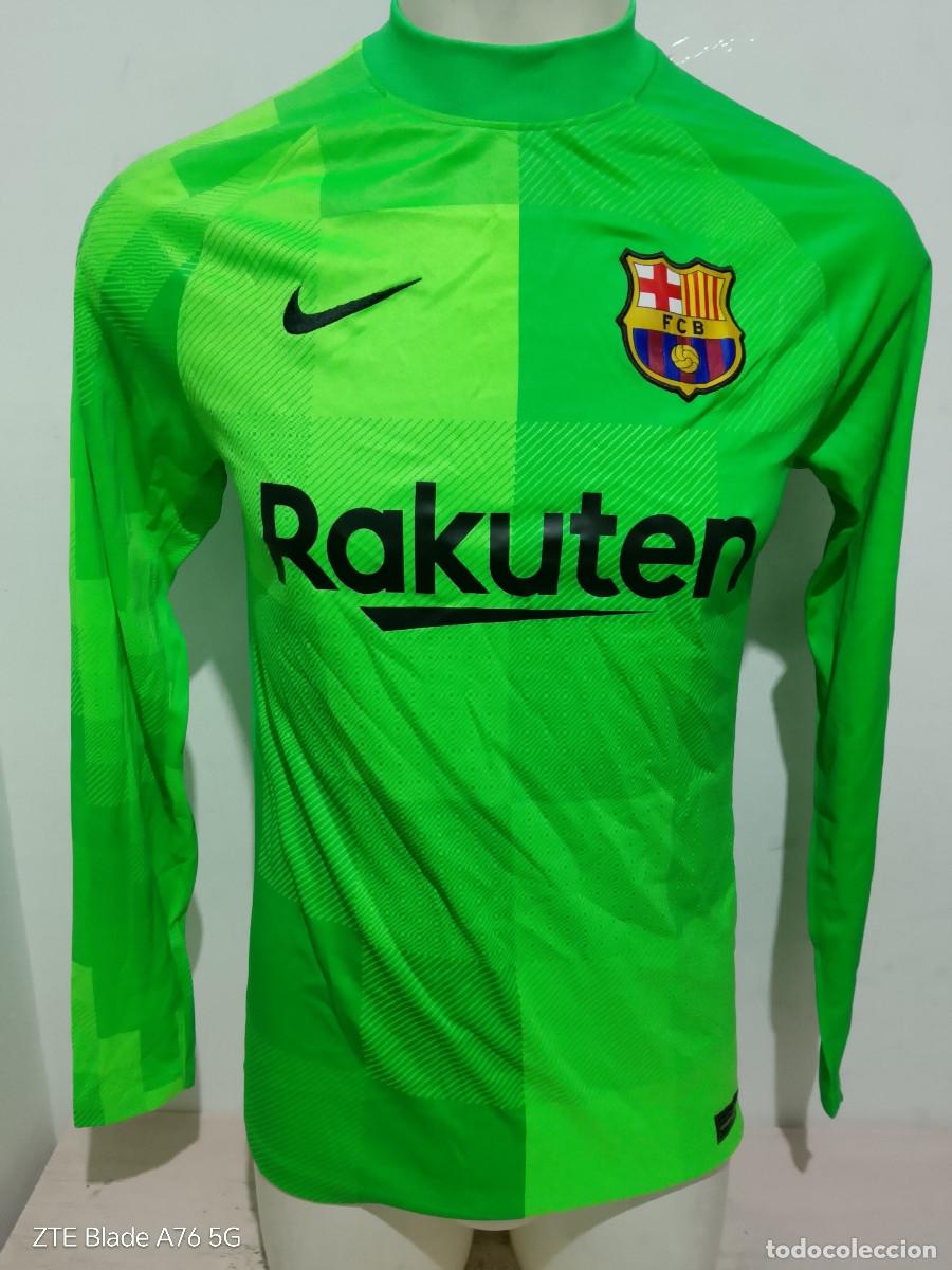 Coleccionismo deportivo: FC Barcelona 2021 goalkepper portero camiseta futbol football shirt s 52cts
