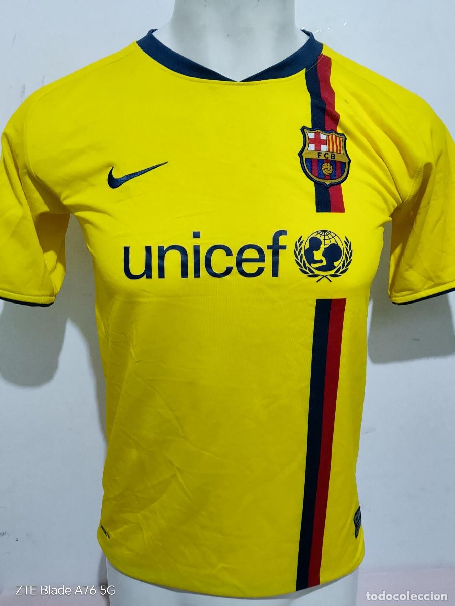 Coleccionismo deportivo: FC Barcelona 2009 camiseta futbol Iniesta dorsal fan football shirt s 50cts
