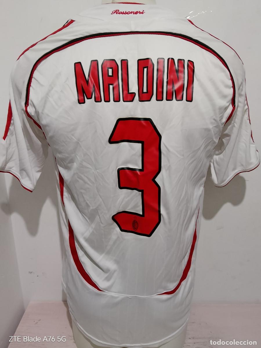 Coleccionismo deportivo: Paolo Maldino AC Milan calcio maglia camiseta futbol football shirt Legend M 57cts