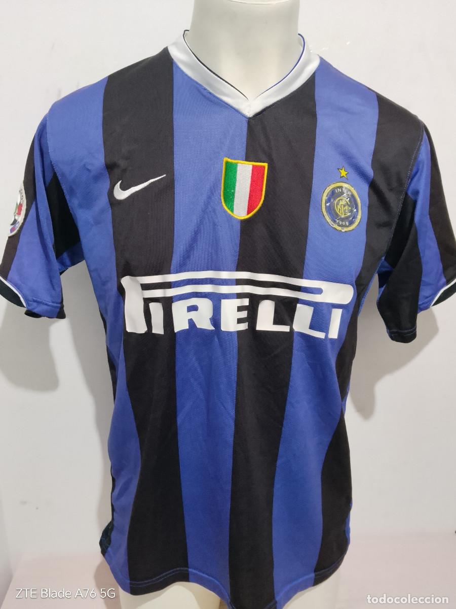 Coleccionismo deportivo: Inter Milan Crespo calcio maglia camiseta futbol football shirt argentina L 58cts