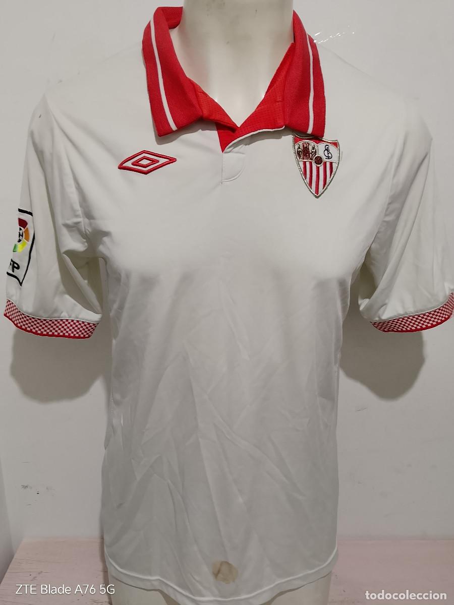 Coleccionismo deportivo: Sevilla fc camiseta futbol football shirt L 58cts