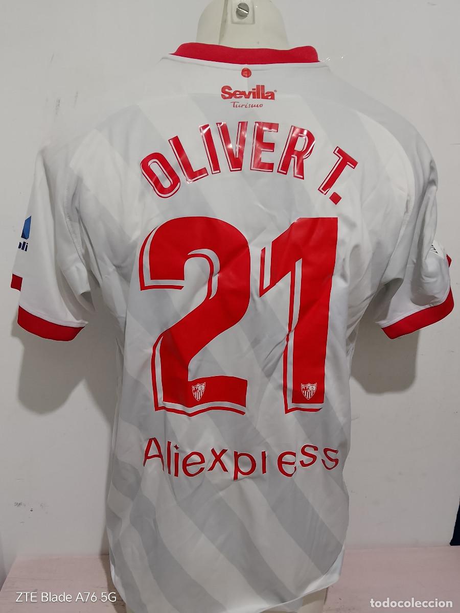 Coleccionismo deportivo: Oliver Torres Sevilla FC Camiseta futbol football shirt xl 58cts