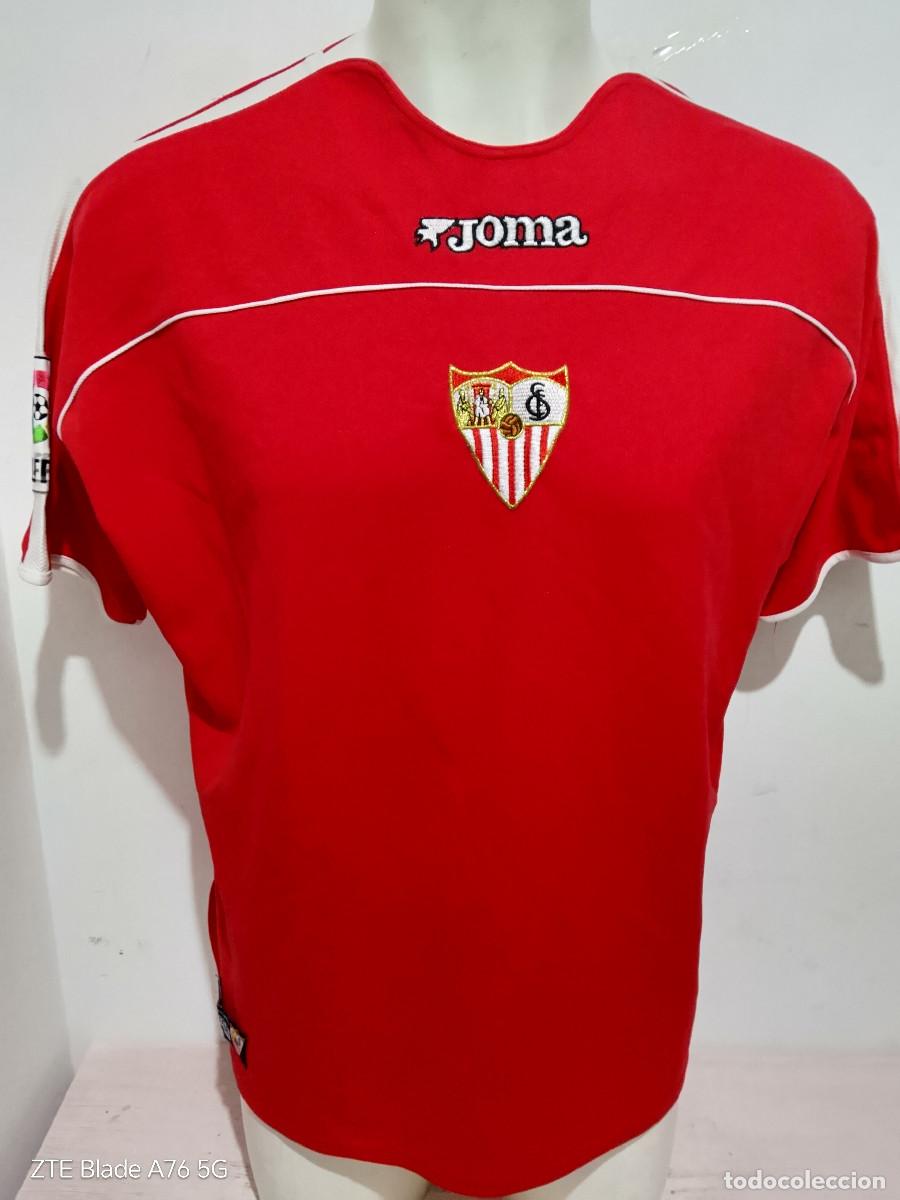 Coleccionismo deportivo: Sevilla cf 2002 camiseta futbol football shirt xl 67cts