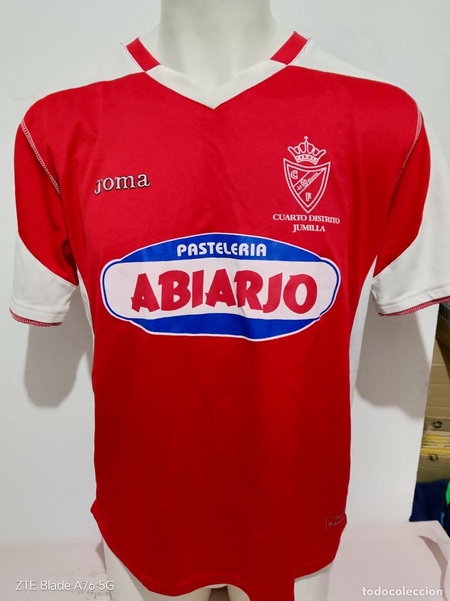 Coleccionismo deportivo: Cuarto Distrito Jumilla Murcia camiseta futbol match L 58cts