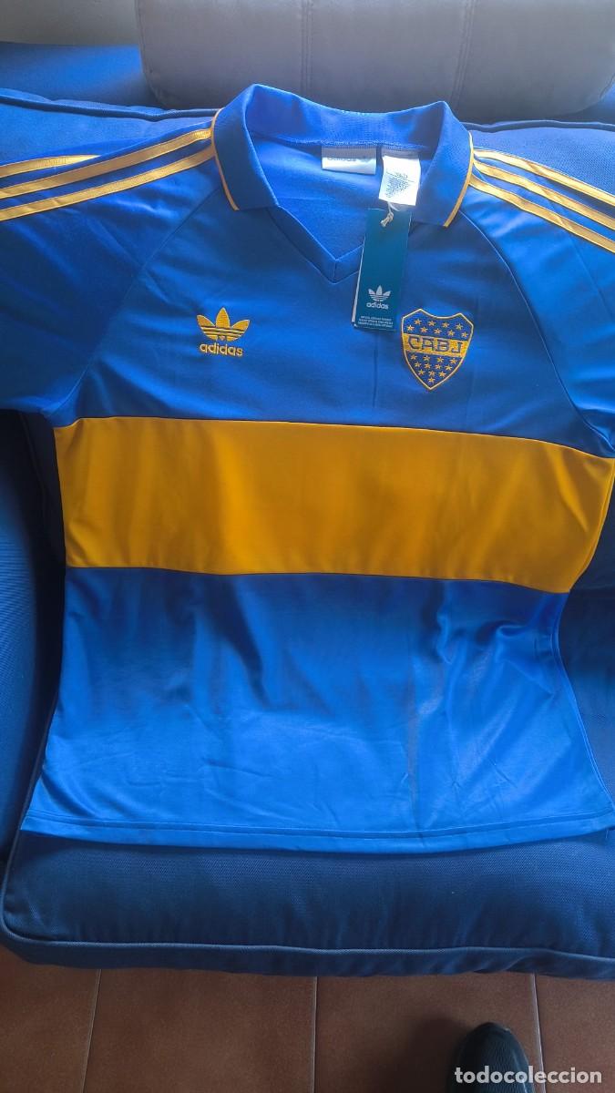 Coleccionismo deportivo: Camiseta Boca Juniors Adidas original Manga Larga