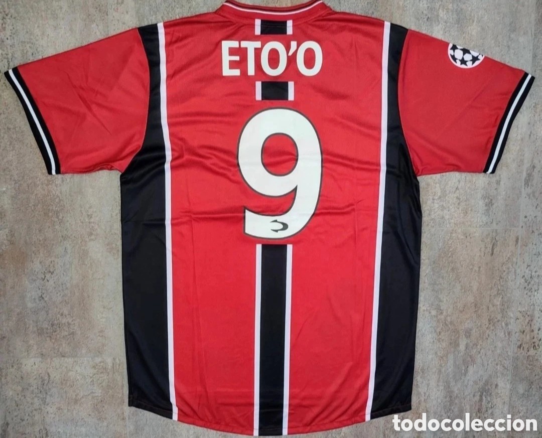 Coleccionismo deportivo: Camiseta Eto'o Real Mallorca Champions League 2001-2002