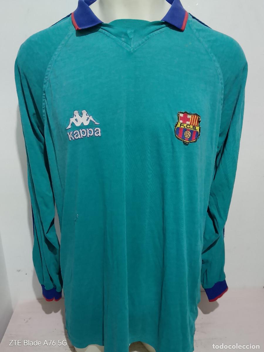 Coleccionismo deportivo: FC Barcelona kappa 1993 for players Training camiseta futbol football shirt xl 64cts