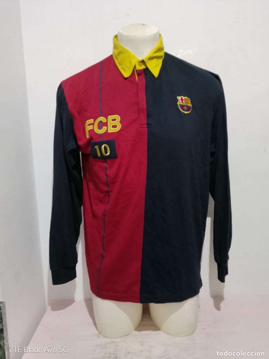 Coleccionismo deportivo: FC Barcelona camiseta polo shirt futbol football xl 58cts