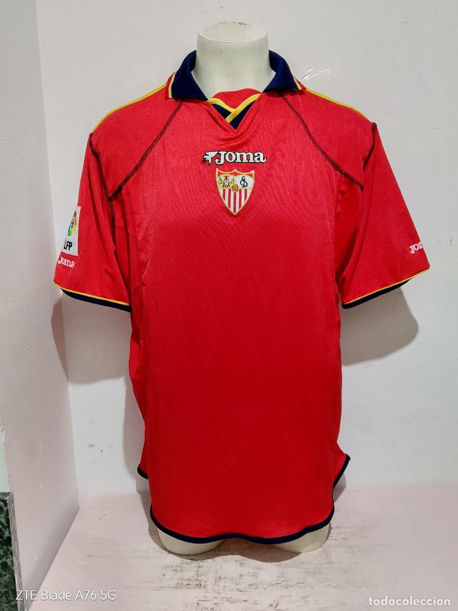 Coleccionismo deportivo: Sevilla fc 2001 camiseta futbol football shirt xl 63cts