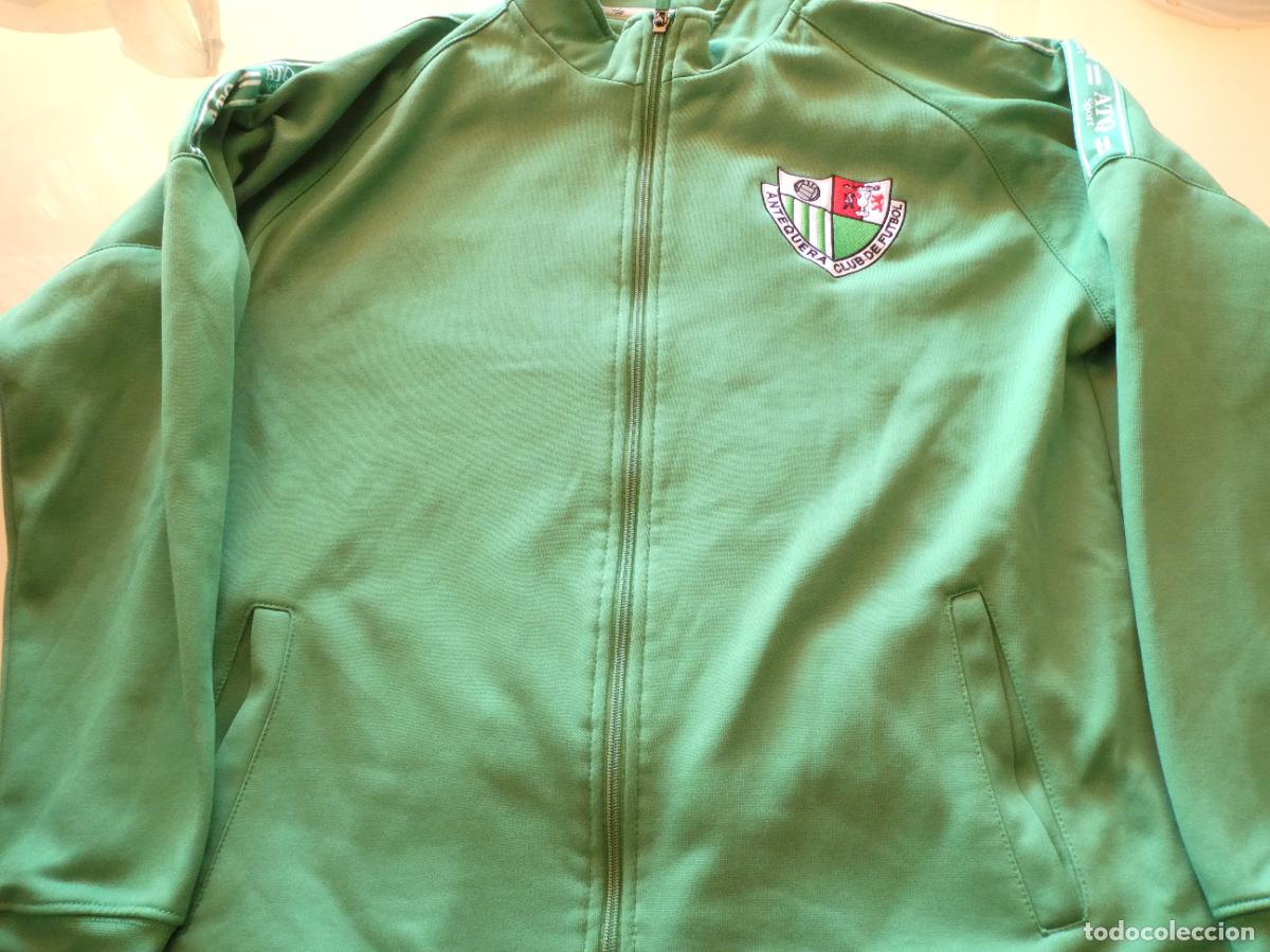 Coleccionismo deportivo: SUDADERA DE F&Uacute;TBOL. ANTEQUERA CLUB DE F&Uacute;TBOL M&Aacute;LAGA. TALLA L. 440GR