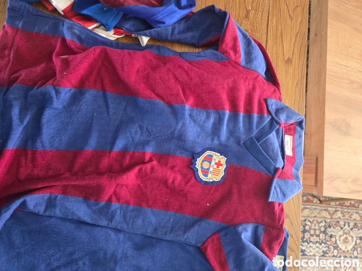 Coleccionismo deportivo: Camisetas f&uacute;tbol anos 80