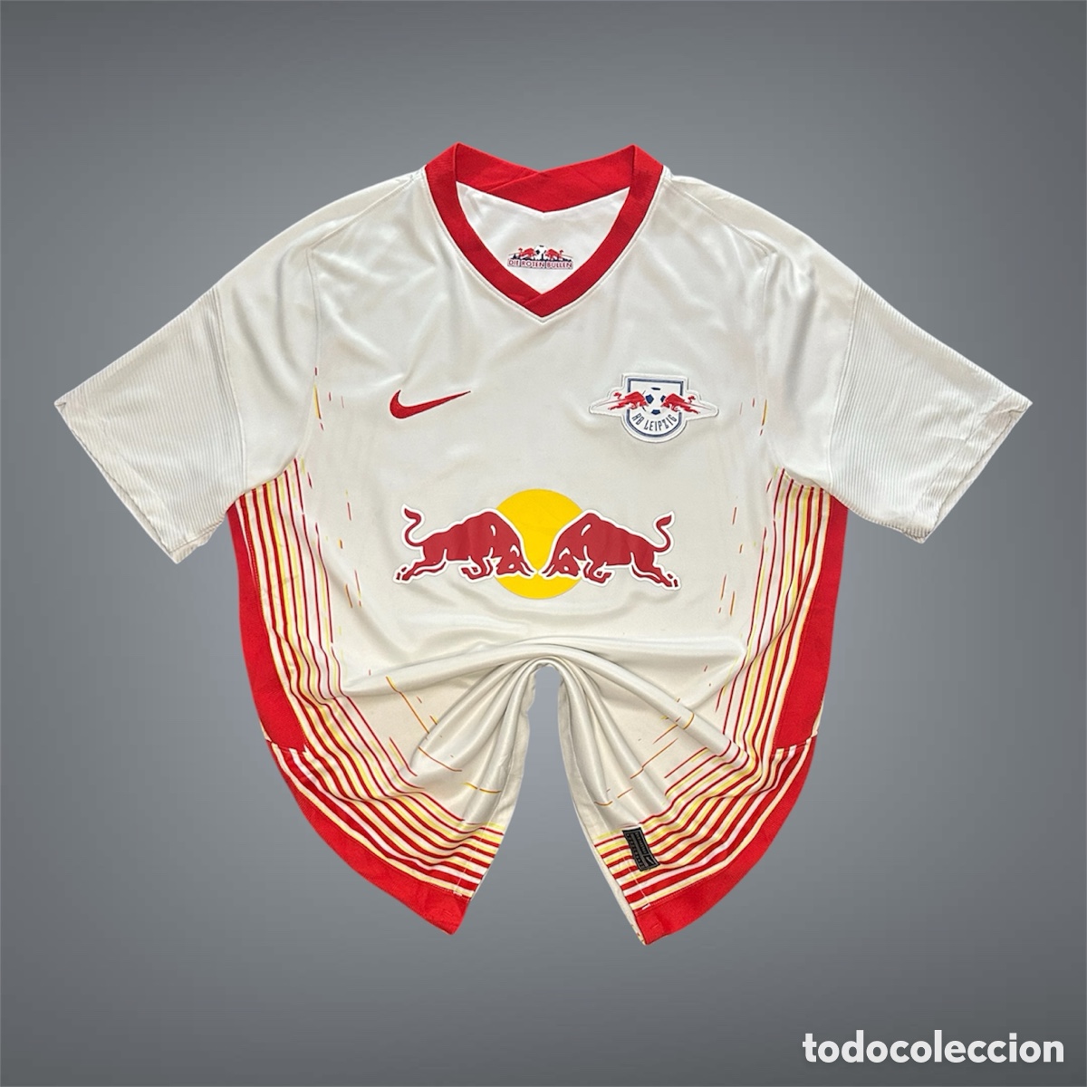 Coleccionismo deportivo: Camiseta f&uacute;tbol RB Leipzig 2020/2021 Nike Red Bull - Talla L
