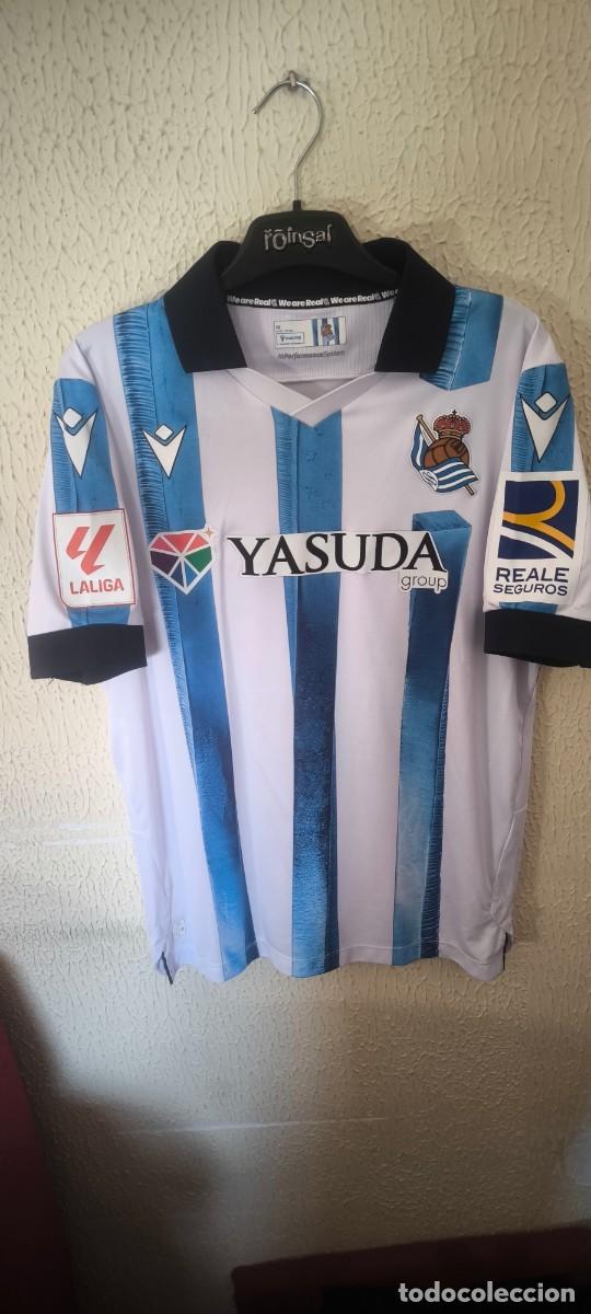 Coleccionismo deportivo: Original | Camiseta Futbol Shirt | Talla M | Real Sociedad 18 Hamari Traore match worn vs Cadiz