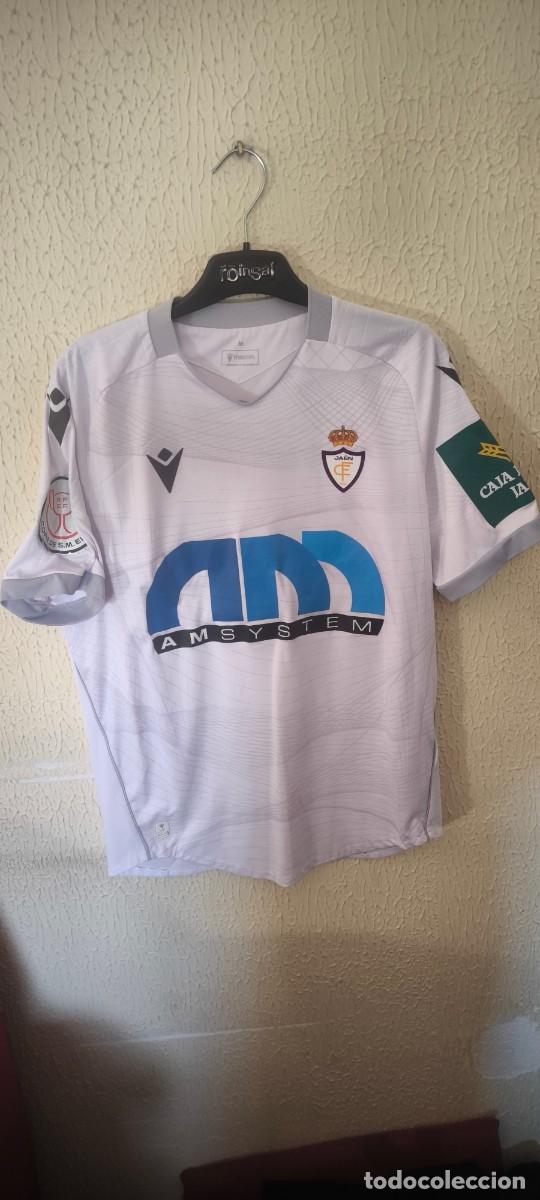 Coleccionismo deportivo: Original | Camiseta Futbol Shirt | Talla M | Real Jaen - 17 Javi Moyano - match worn Copa vs Cadiz