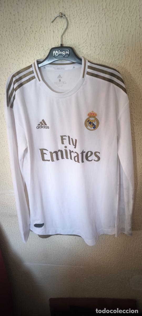 Coleccionismo deportivo: Original | Camiseta Futbol Shirt | Talla M | Real Madrid - manga larga - player version