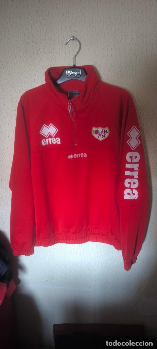Coleccionismo deportivo: Original | Camiseta Futbol Shirt | Talla M | Sudadera del Rayo Vallecano - player worn
