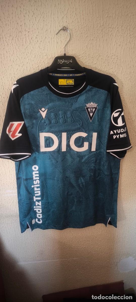 Coleccionismo deportivo: Original | Camiseta Futbol Shirt | Talla L | Cadiz CF - 32 Samu Almagro - player issue / match worn