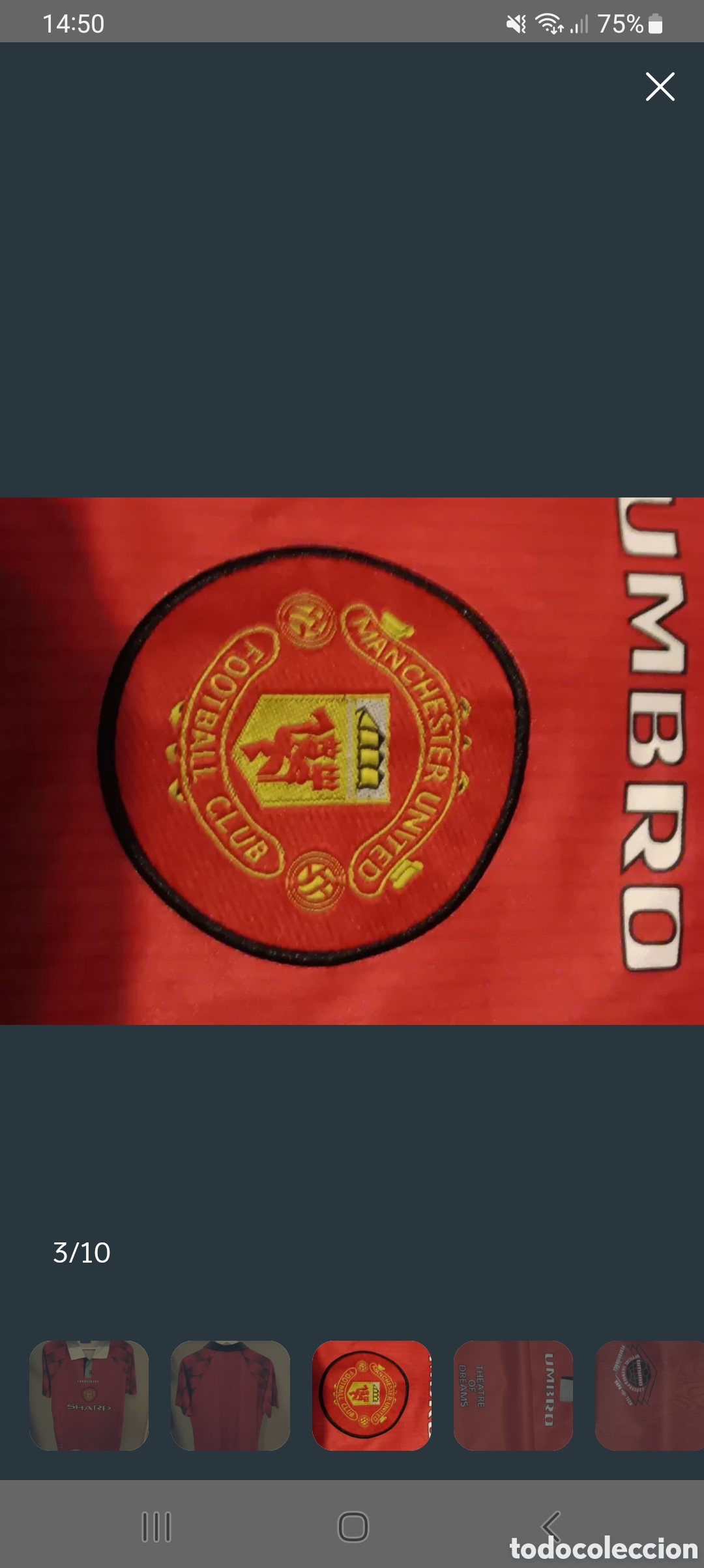 Coleccionismo deportivo: Manchester United en perfecto estado.