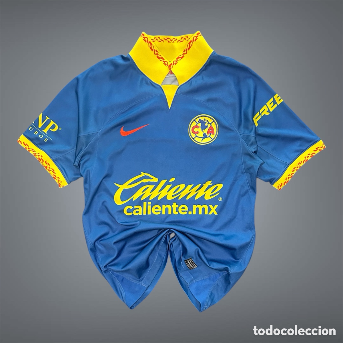Coleccionismo deportivo: Camiseta f&uacute;tbol Club Am&eacute;rica 2023/2024 Nike Caliente - Talla S